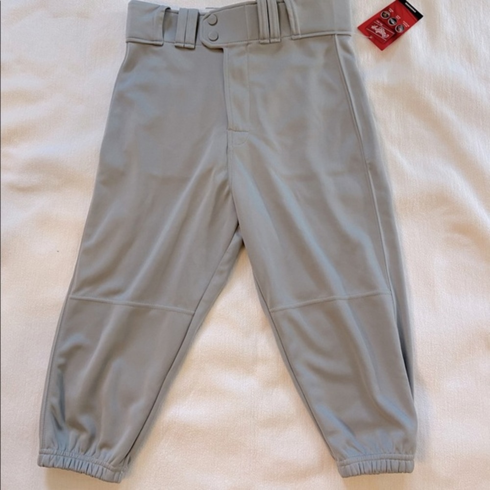 Rawlings Premium Knee High Baseball ⚾️ Pants. Zip Fly/Belted waist.